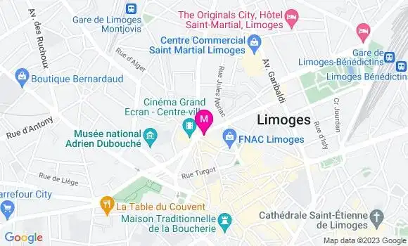 Localisation Restaurant  Cril Cafe
