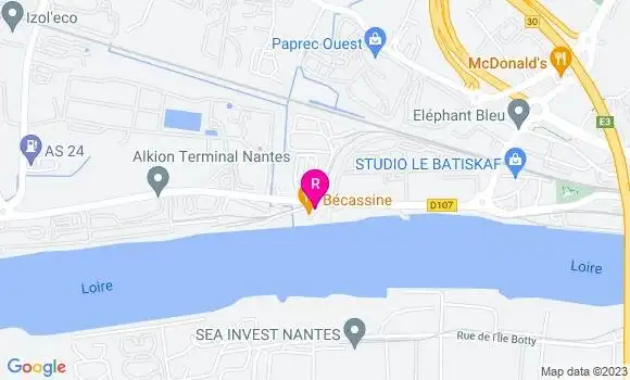 Localisation Restaurant  L