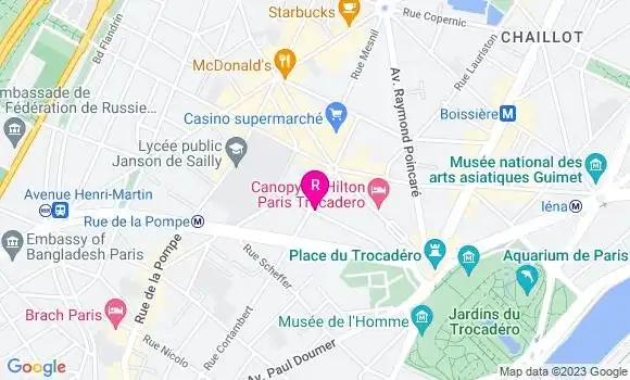 Localisation Brasserie les Sablons