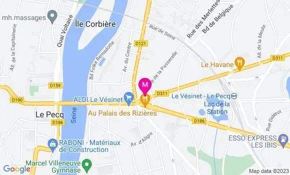Localisation Restaurant  Le Bar du Marché