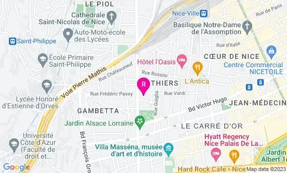 Localisation Restaurant  Maison Joia