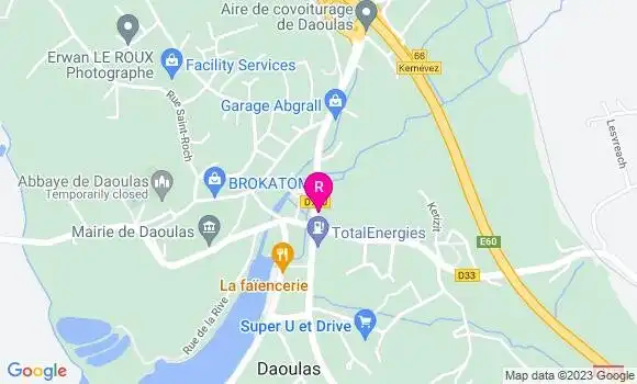 Localisation Restaurant  La Bigorne