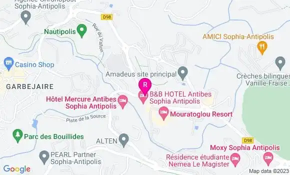 Localisation Restaurant  L