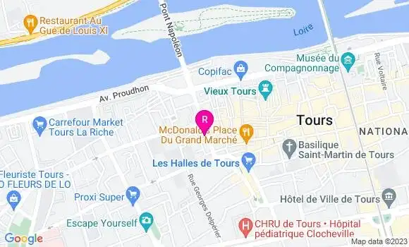 Localisation Restaurant  L