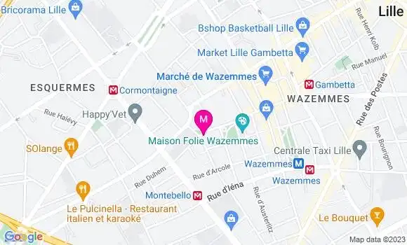 Localisation Restaurant Bar La P