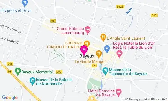 Localisation Restaurant  Chez Paulette