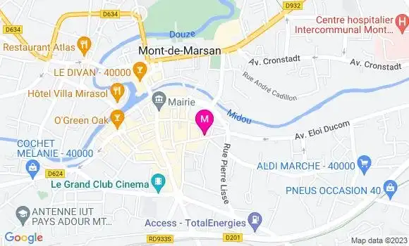 Localisation Fast Food Le Raja