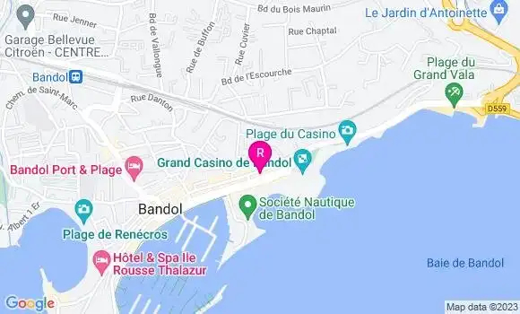 Localisation Restaurant  L