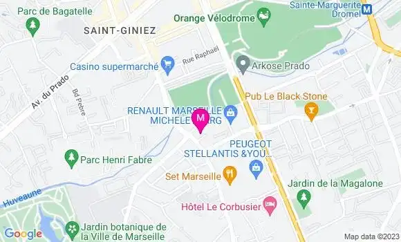 Localisation Restaurant  Le Café de la Gare