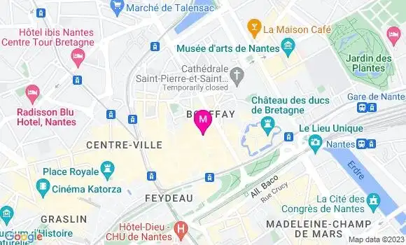 Localisation Brasserie Le Pilori