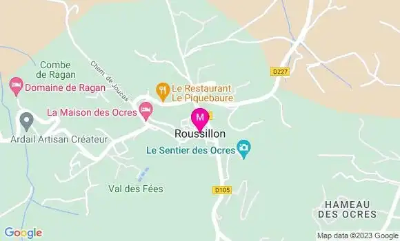 Localisation Restaurant  La Grappe de Raisin