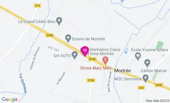 Localisation Restaurant  O Resto