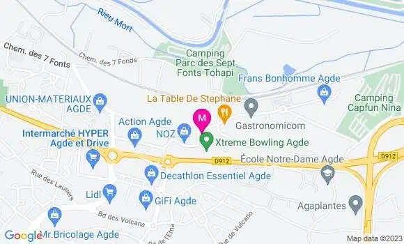 Localisation Restaurant  Le Marmiton