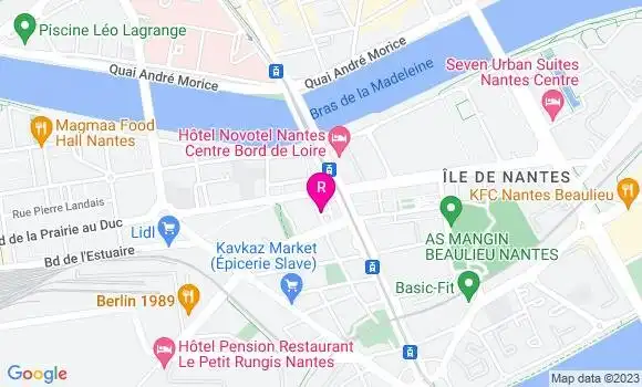 Localisation Restaurant  Le Grand B