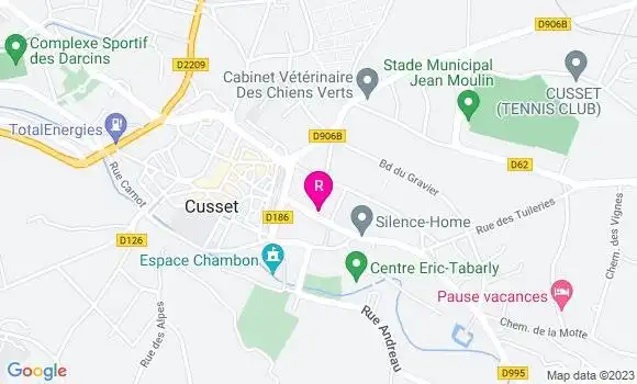 Localisation Restaurant  Aux Fidèles Chiens Verts