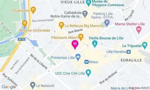 Localisation Restaurant Bar Le Saint 21