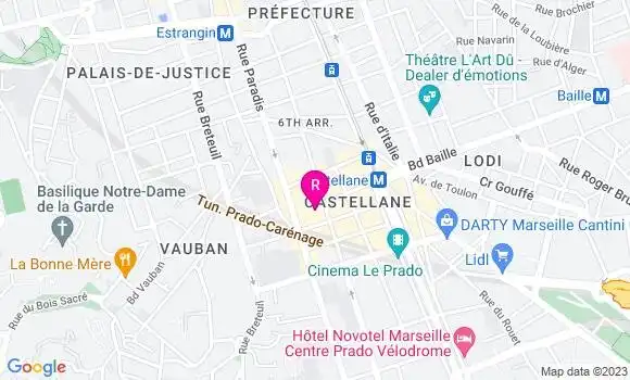 Localisation Restaurant Bar L