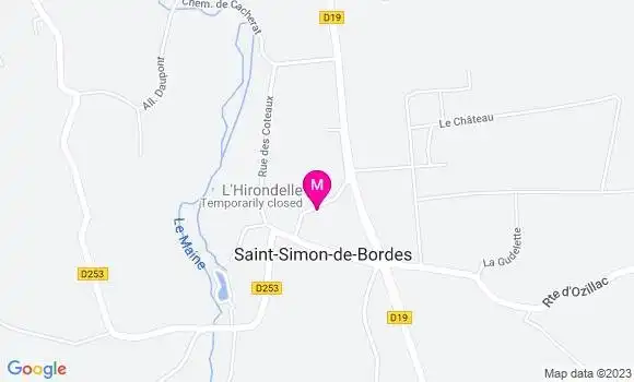 Localisation Restaurant Bar L