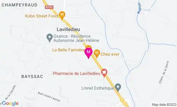 Localisation Restaurant Thaï Le Grain de Riz