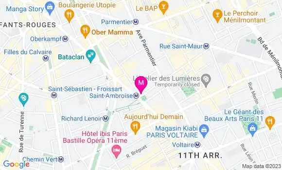 Localisation Restaurant  Les Cent Kilos