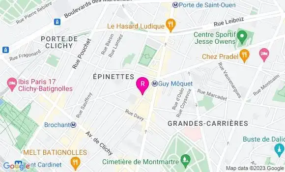 Localisation Restaurant  Aux Dés Calés