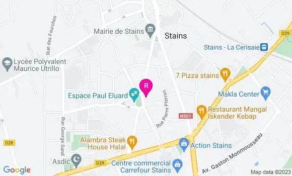Localisation Restaurant Gastronomique Alcazar