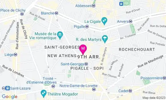 Localisation Restaurant  Les Affranchis