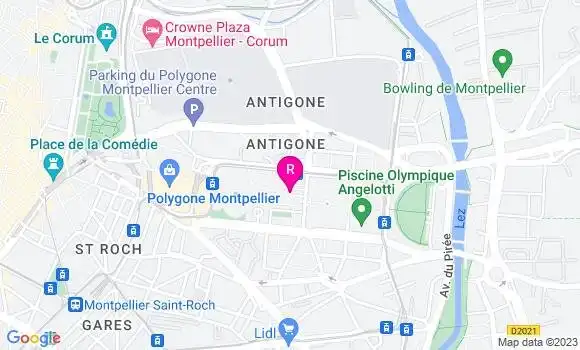 Localisation Restaurant  L