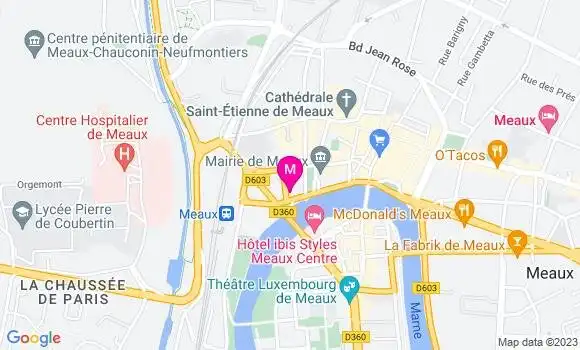 Localisation Restaurant  Le Riverside