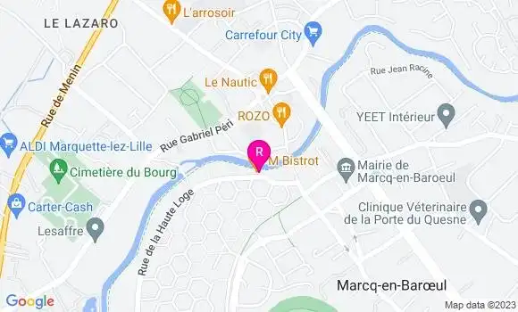Localisation M Bistrot