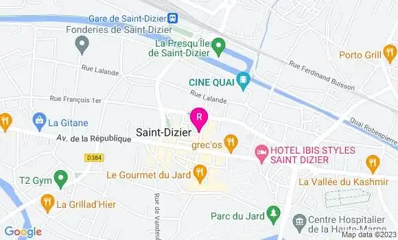 Localisation Restaurant  L