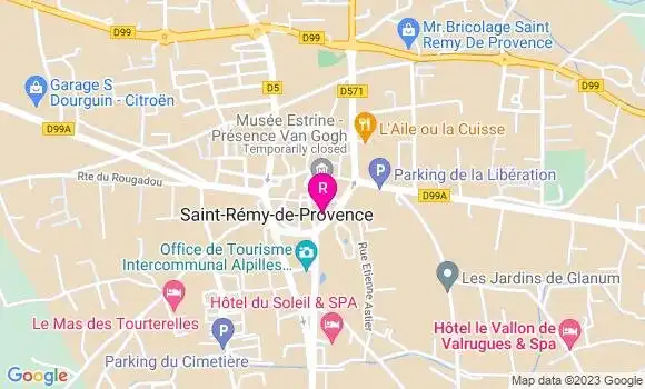 Localisation Gus Restaurant