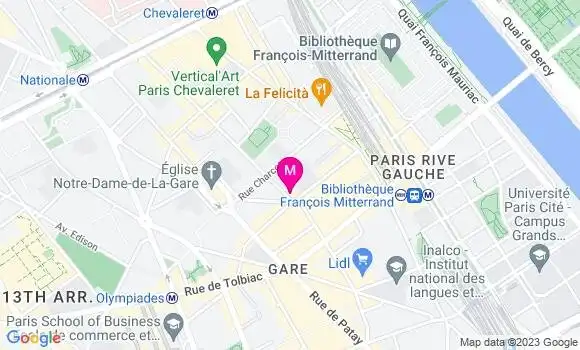Localisation Restaurant Thaï Tigre qui Pleure