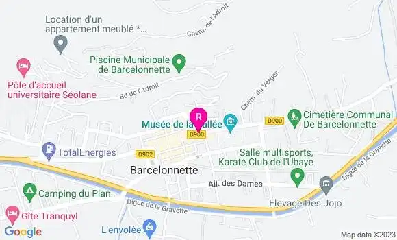 Localisation Restaurant  Le Tinto