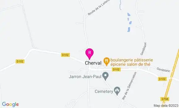 Localisation Restaurant  Chez Hannah
