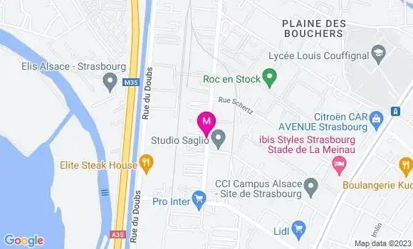 Localisation Restaurant Andromède