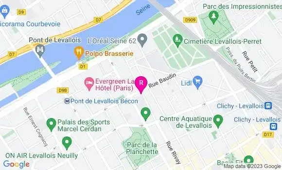 Localisation Restaurant Cambodgien Escale Indochine