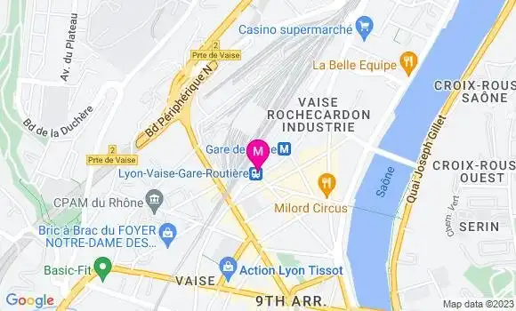 Localisation Restaurant  La Station