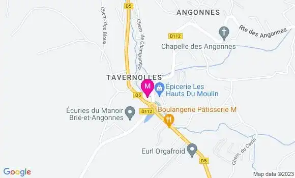 Localisation Restaurant  Le Paragraff
