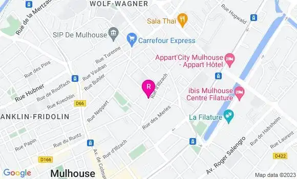 Localisation Pizzeria Vesuvio
