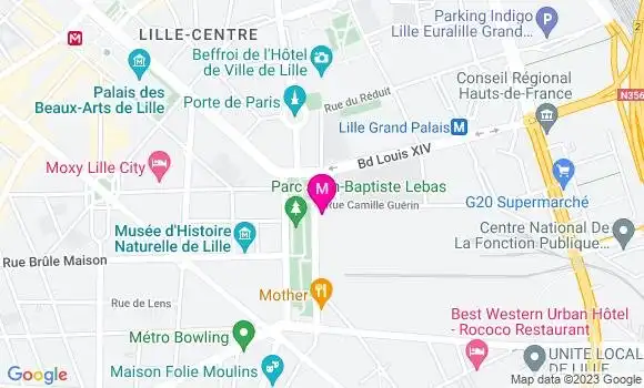 Localisation Le Bistrot de Saint So