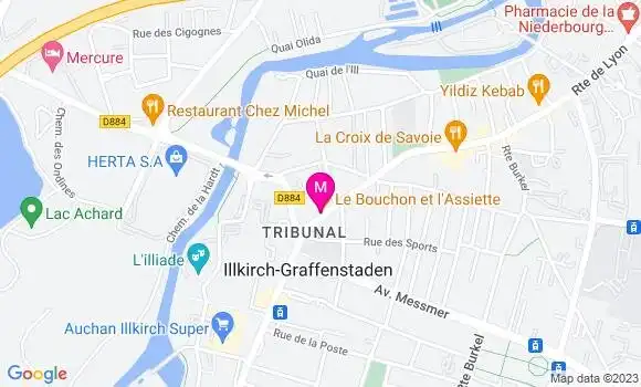 Localisation Restaurant  Le Bouchon et l