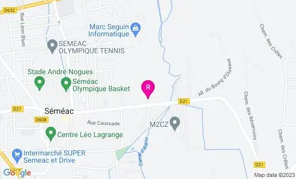 Localisation Restaurant  L