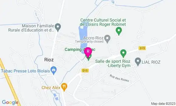Localisation Restaurant du Lac