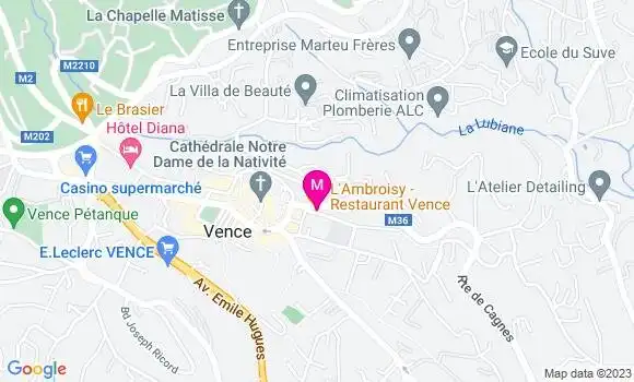 Localisation Restaurant Gastronomique L