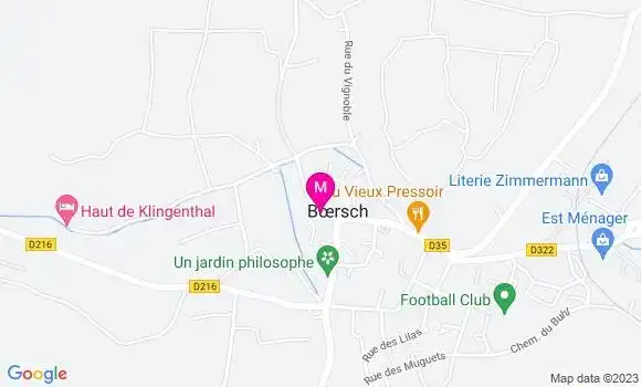 Localisation Restaurant  Le Schtampfel