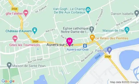 Localisation Restaurant  L