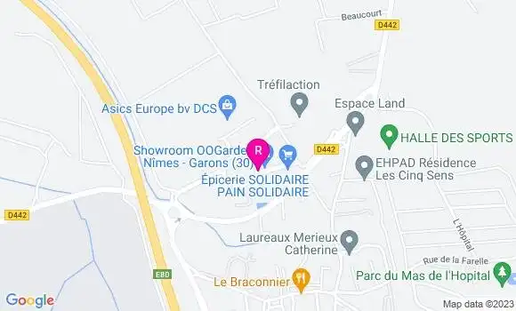 Localisation Restaurant  L