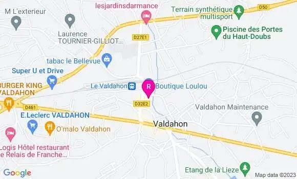 Localisation Restaurant la Cannelle