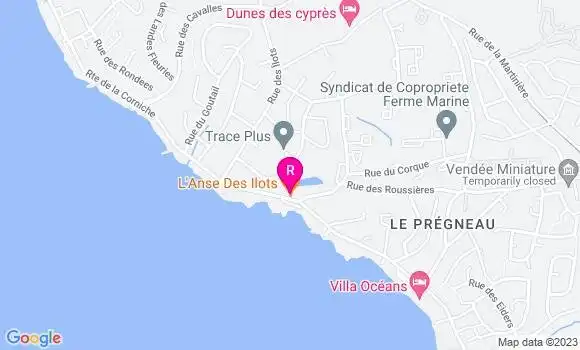 Localisation Restaurant  L